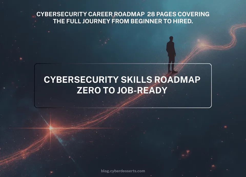 Cybersecurity Career Roadmap - 28 Pages PDF Download